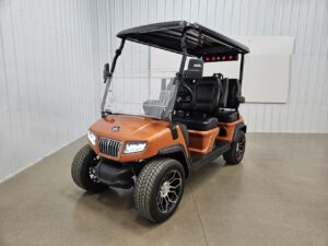 2024 Evolution D5 Ranger Lithium Ion Golf Cart, Limited Edition Copper For Sale