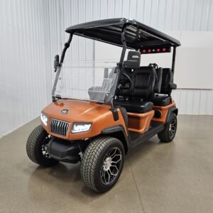 2024 Evolution D5 Ranger Lithium Ion Golf Cart, Limited Edition Copper For Sale