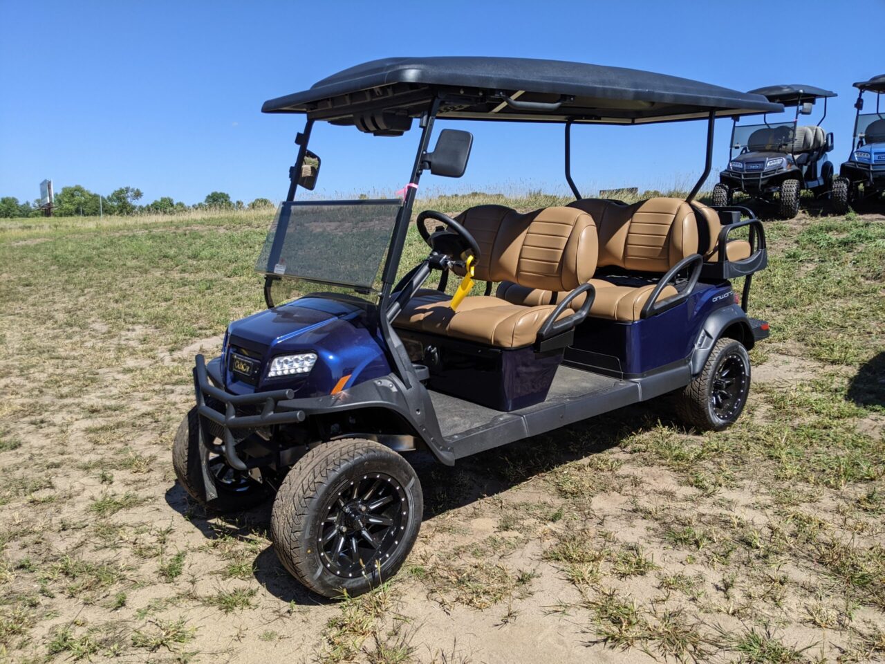 2023 Club Car Onward Gas Efi Golf Cart, Onyx Blue For Sale