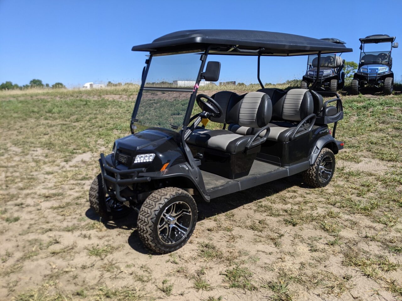 2023 Club Car Onward Ac Electric Soundbar Golf Cart, Tuxedo Black For Sale